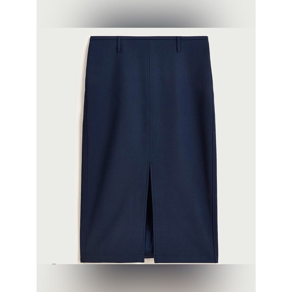 J.Crew Pencil midi skirt in four-season stretch NWT Size 4